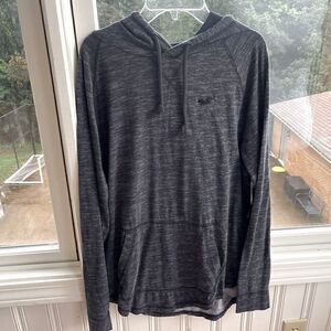 Hollister lightweight hoodie, grey, size small